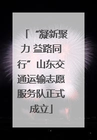 “凝新聚力 益路同行”山东交通运输志愿服务队正式成立