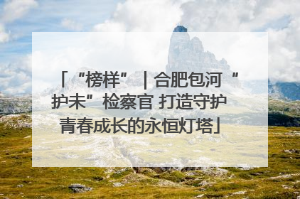 “榜样”｜合肥包河“护未”检察官 打造守护青春成长的永恒灯塔