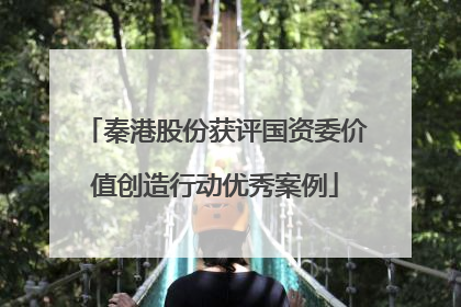 秦港股份获评国资委价值创造行动优秀案例