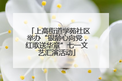 上高街道学苑社区举办“银龄心向党，红歌送华章”七一文艺汇演活动