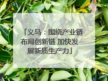 义马：围绕产业链布局创新链 加快发展新质生产力