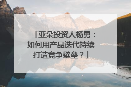 亚朵投资人杨勇：如何用产品迭代持续打造竞争壁垒？