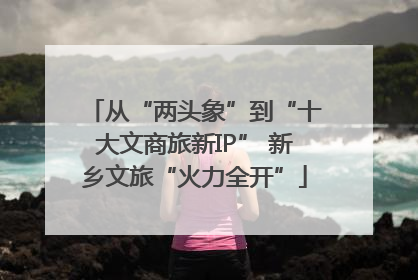 从“两头象”到“十大文商旅新IP” 新乡文旅“火力全开”