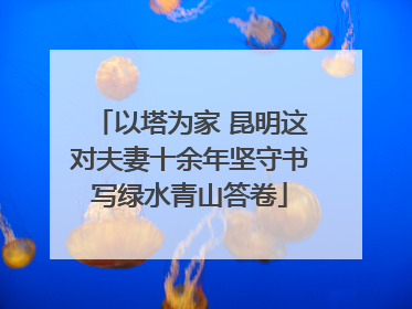 以塔为家 昆明这对夫妻十余年坚守书写绿水青山答卷