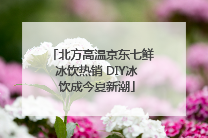 北方高温京东七鲜冰饮热销 DIY冰饮成今夏新潮