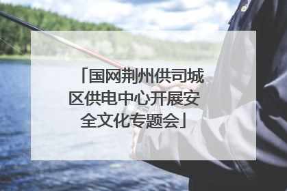 国网荆州供司城区供电中心开展安全文化专题会