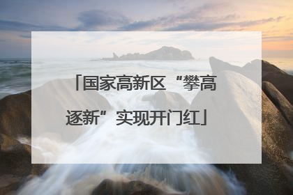 国家高新区“攀高逐新”实现开门红