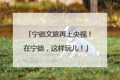 宁德文旅再上央视！在宁德，这样玩儿！