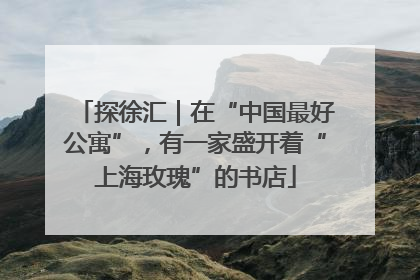 探徐汇｜在“中国最好公寓”，有一家盛开着“上海玫瑰”的书店