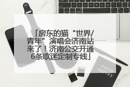 房东的猫“世界/青年”演唱会济南站来了！济南公交开通6条歌迷定制专线