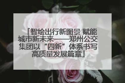 智绘出行新图景 赋能城市新未来——郑州公交集团以“四新”体系书写高质量发展篇章