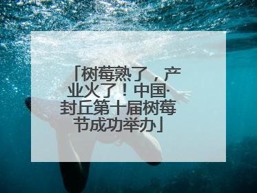 树莓熟了，产业火了！中国·封丘第十届树莓节成功举办