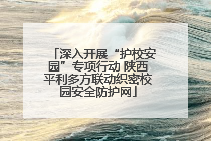 深入开展“护校安园”专项行动 陕西平利多方联动织密校园安全防护网