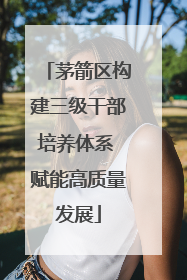 茅箭区构建三级干部培养体系 赋能高质量发展