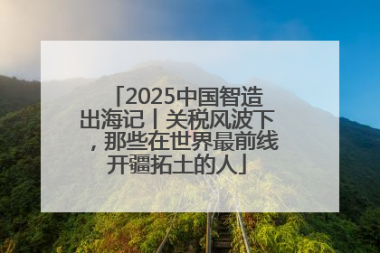 2025中国智造出海记丨关税风波下，那些在世界最前线开疆拓土的人