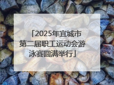 2025年宜城市第二届职工运动会游泳赛圆满举行