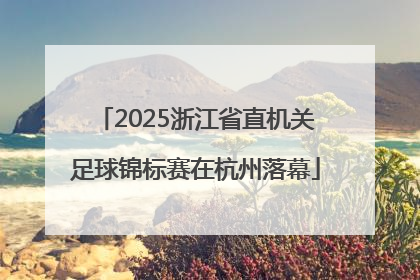 2025浙江省直机关足球锦标赛在杭州落幕