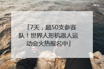 7天，超50支参赛队！世界人形机器人运动会火热报名中