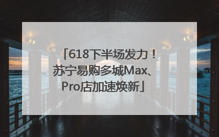618下半场发力！苏宁易购多城Max、Pro店加速焕新